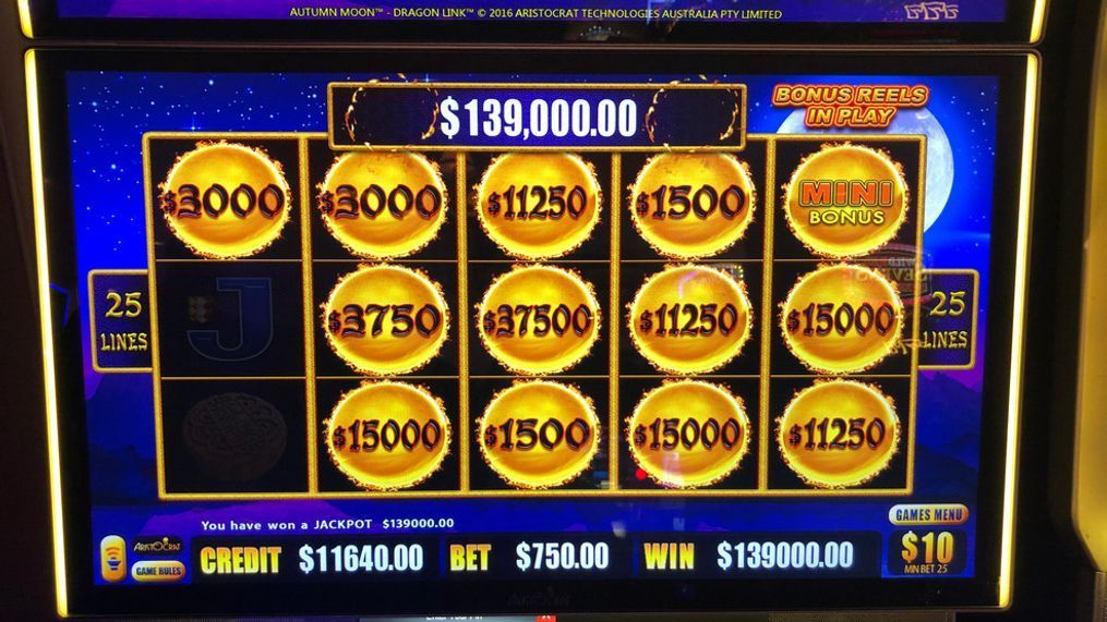 Casino bonus rewards display