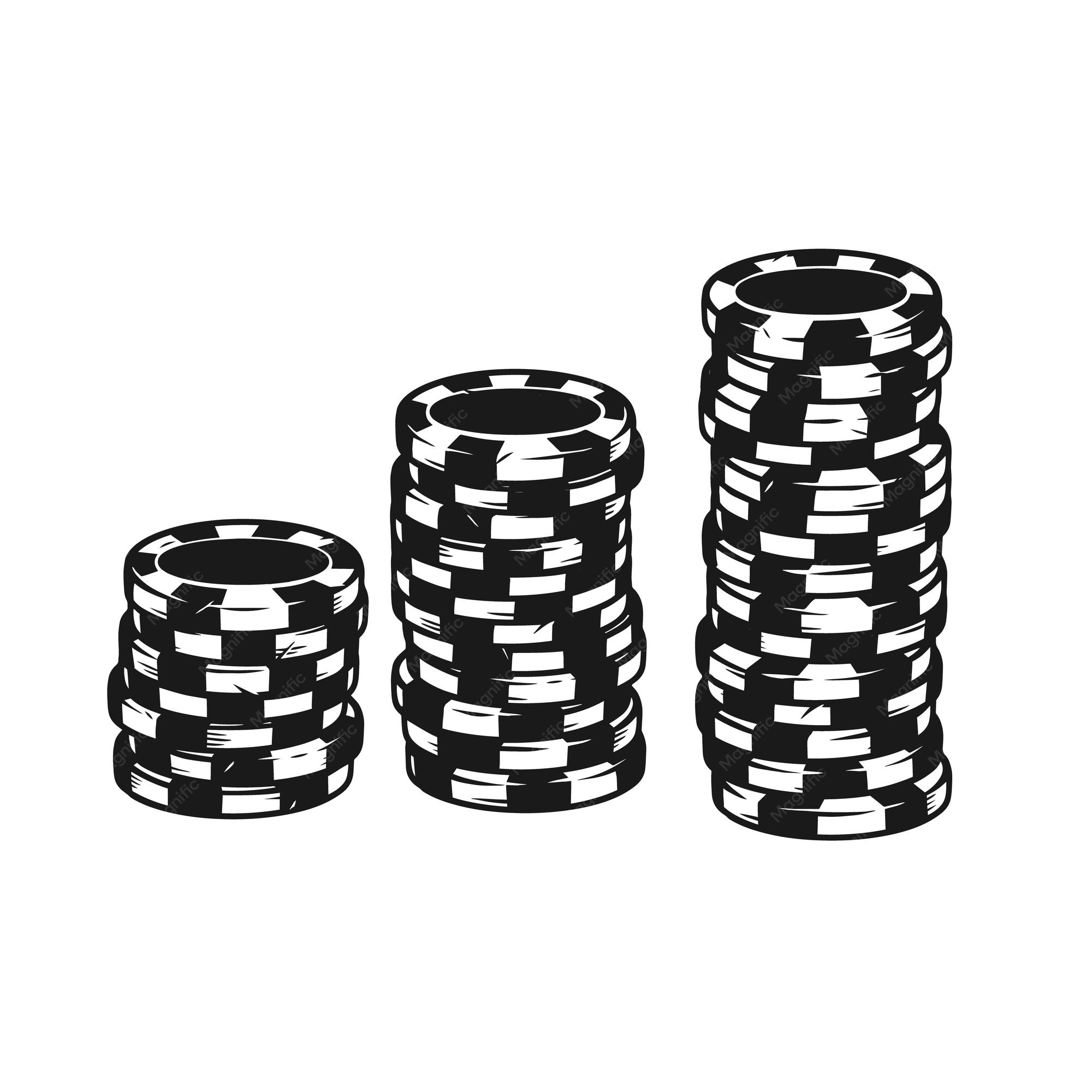 Slot machine reels close-up